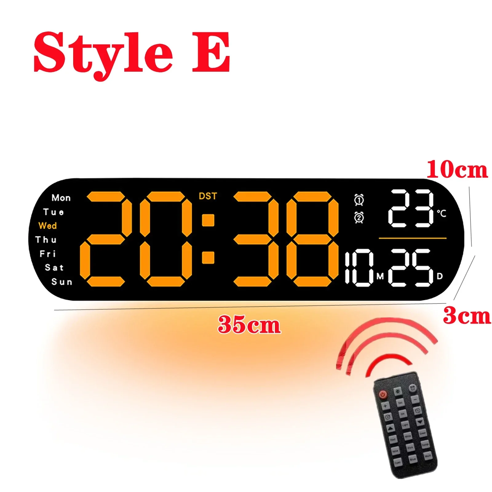 

Dreamburgh Умные настенные часы с подсветкой