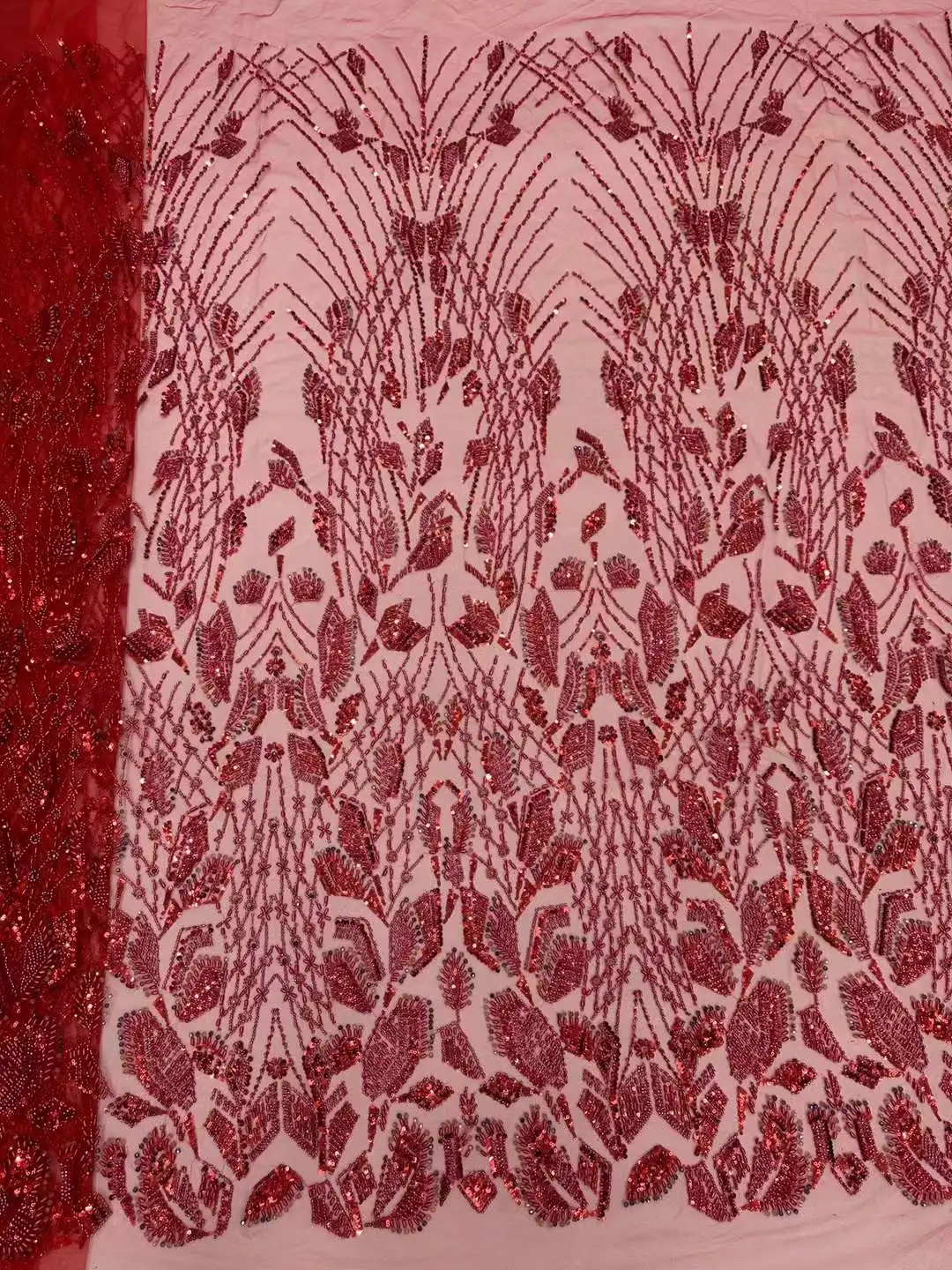 Luxery 2024 дизайнерские бусины с вышивкой искусственные кристаллы французский