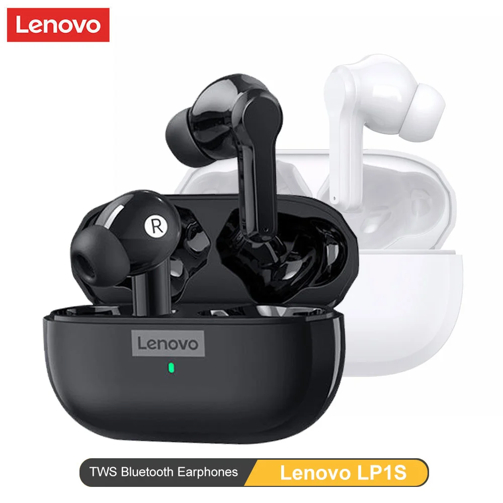 

Беспроводные Игровые наушники Lenovo LP1S, TWS наушники, Hi-Fi музыкальная стереогарнитура Blueteeth 5,0, наушники с микрофоном для Android IOS