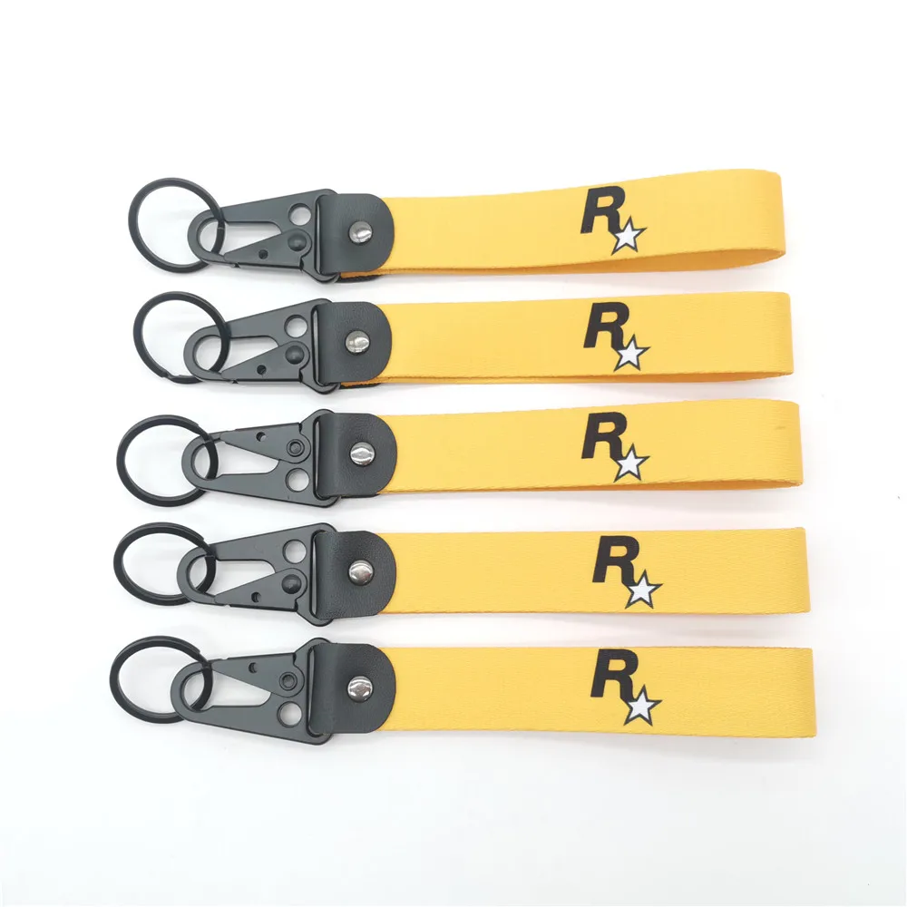 Car Motorcycle Accessories New High-Quality JDM Racing Keychain Nylon Keychain Auto Key Tags Auto Parts