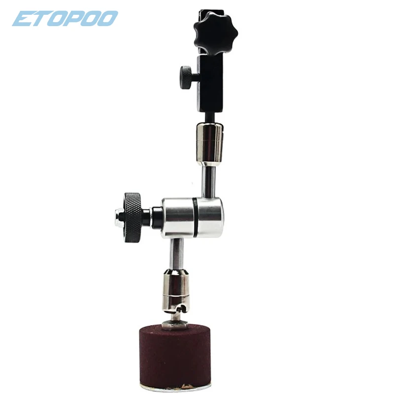 

Магнитное основание с тонкой регулировкой. Универсальный индикатор проверки с большим циферблатом. Маленькая круглая подставка для калибровки оборудования.