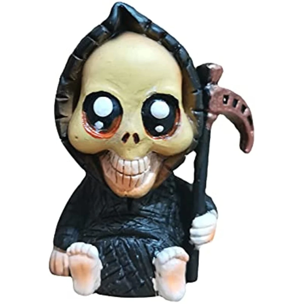 

Мрачный Жнец, Декоративная скульптура, статуя, искусство, искусственная смола, декоративный призрак, предмет искусства, подходит для Хэллоу...