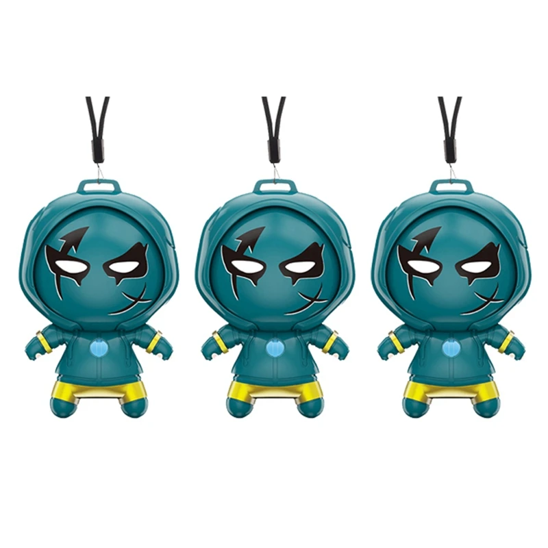 

3X Personal Wearable Air Purifier Necklace Mini Portable Air Freshener Ionizer Negative Ion Low Noise For Adults Kids