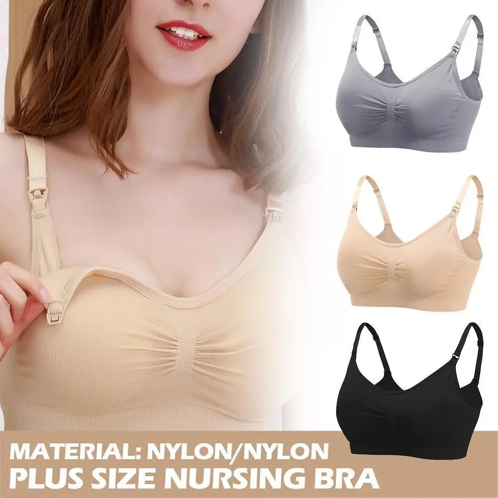 

Высококачественные бюстгальтеры для кормящих матерей хлопковые бюстгальтеры для грудного вскармливания большого размера бюстгальтер пуш...