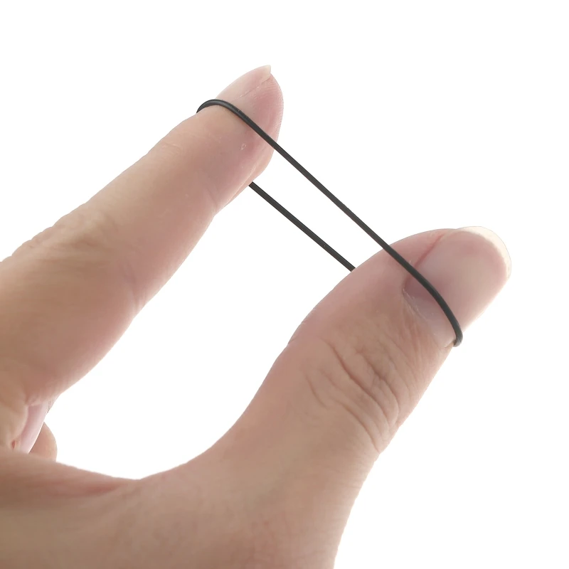 Круглый ремень 5 мм заменяет прочный из 10 шт. смешанного размера 80-130 для рекордера