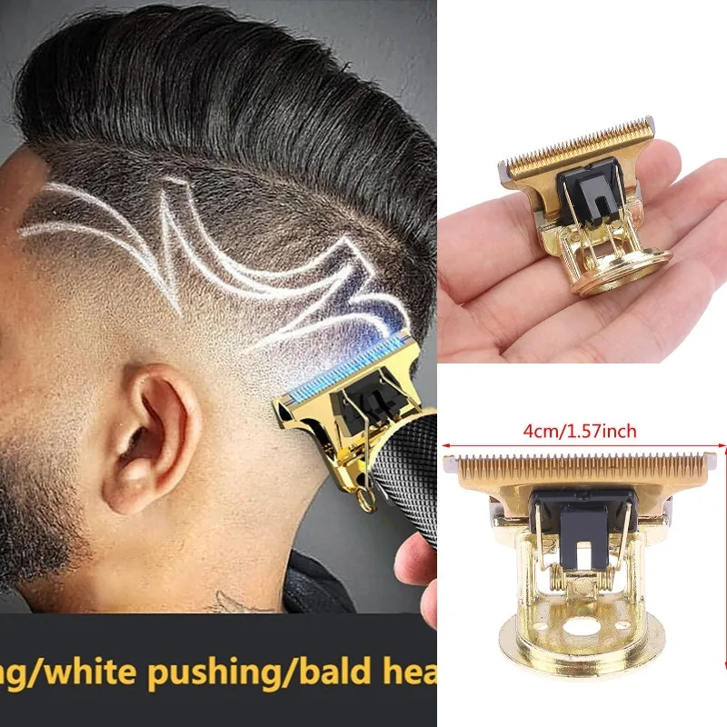 

1PC T-Shaped Hair Clipper Blade With Stand T9 Blade Trimmer Replacement Clipper Head