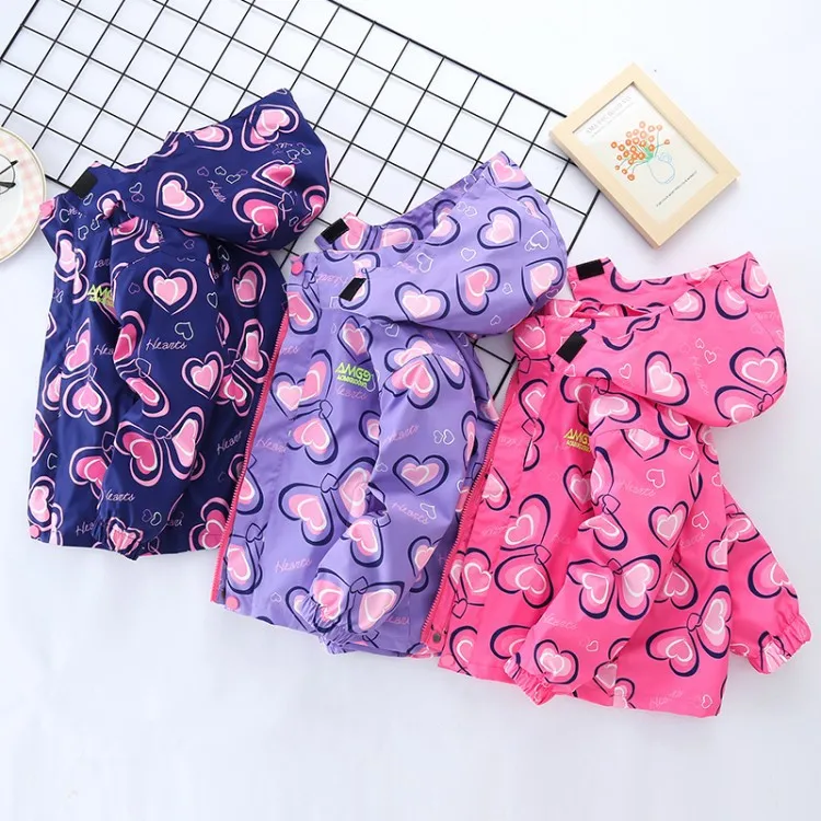 

Children's clothing girls' jackets autumn and winter models 2022 new big children's three-in-one jacket