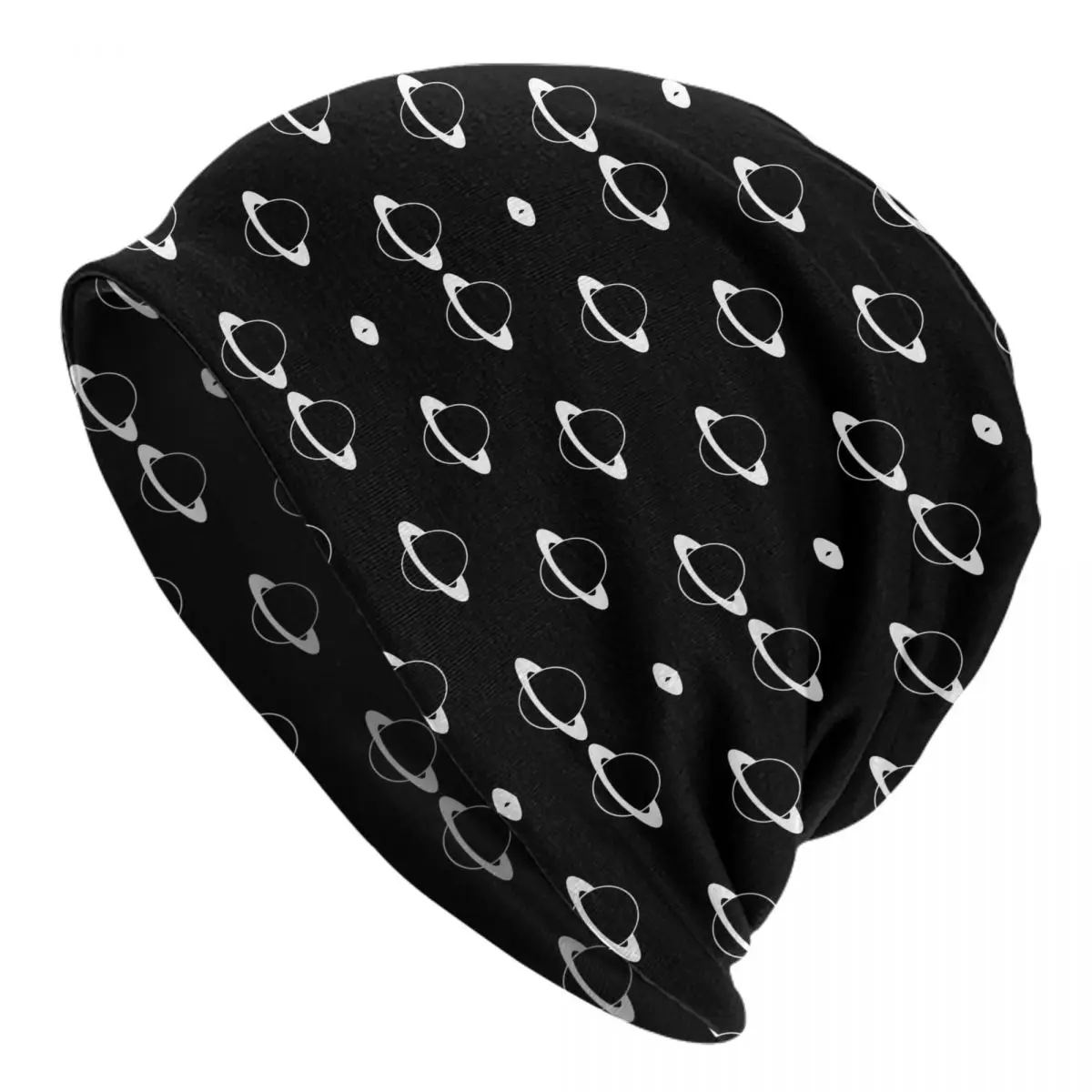 

Alien And UFO Pattern Planetas Cap Fashion Men Women Outdoor Skullies Beanies Hat Spring Warm Thermal Elastic Bonnet