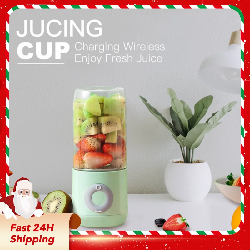 

Портативные мини-соковыжималки с 6 резаками, USB, электрический миксер, устройство для Изготовления Кухонных комбайн, соковыжималка