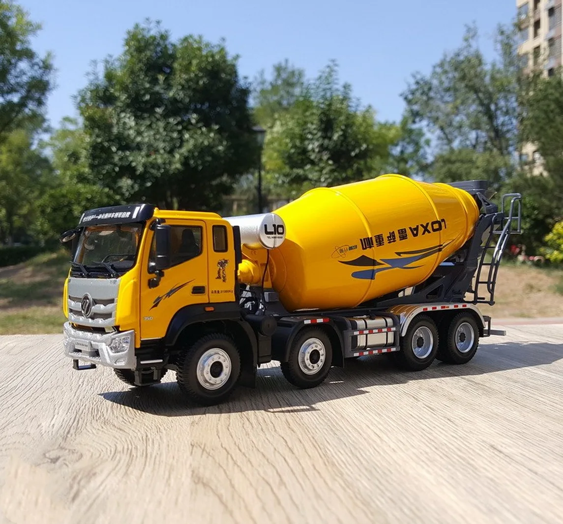 

1/35 Scale FOTON LOXA Auman EST GTL Concrete Mixer Truck Diecast Car Model