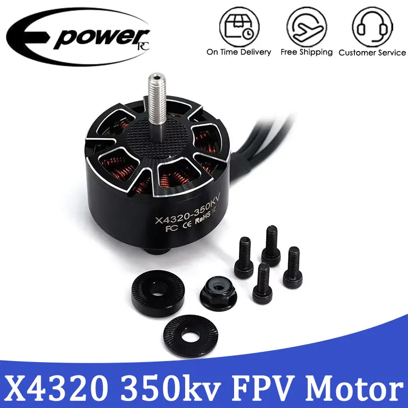 Бесщеточный двигатель E-PowerRC X4320 для дрона