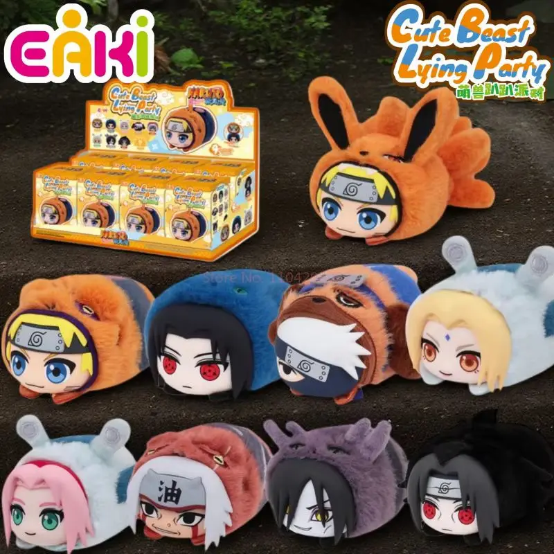 Новая серия коллекционных фигурок Eaki Naruto Shippuden Lying Party в слепых коробках: милая коллекционная фигурка, украшение для рабочего стола, очаровательная игрушка, подарок на день рождения для мальчика (art.: 3920d91cde031) - 3920d91cde031
