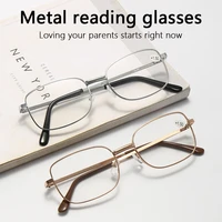 real glass lens reading glasses men women square full frame presbyopic glasses anti scratch diopter eyewear 1 5 2 0 2 5