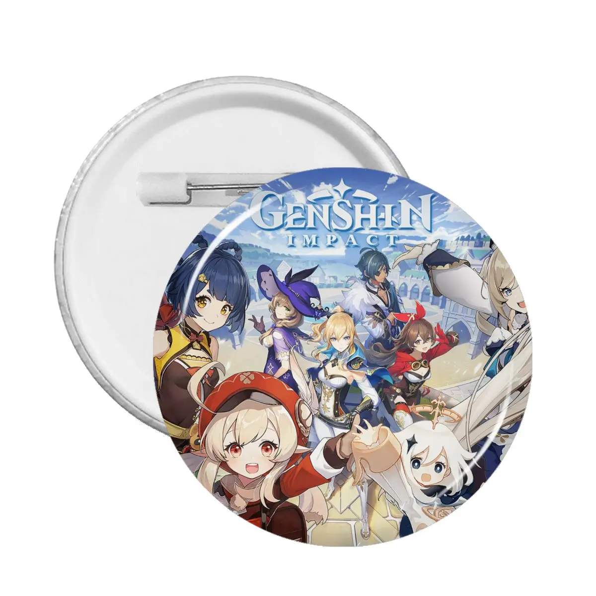 

59 мм Upetstory Genshin Impact Badge новинка аниме коллекции фанатов для одежды Acg брошь в стиле аниме значок на лацкан