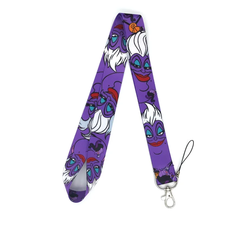

Ursula Lanyard for Keys Phone Cool Neck Strap Lanyard for Camera Whistle ID Badge Cute webbings ribbons Gifts