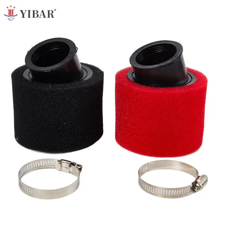 

Black and Red Foam Air Filter 42mm 45mm 48mm Sponge Cleaner Moped Scooter Dirt Pit Bike Motorcycle