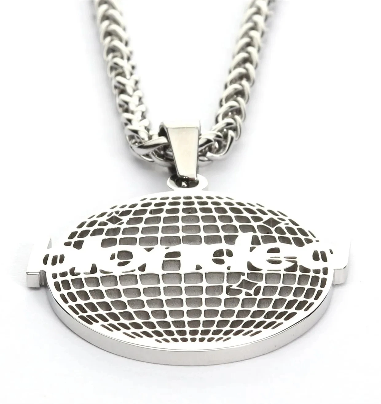 Niche Design Blonded Pendant Necklace Men And Women Hip-Hop Personality Couple Fashion Street All-Match Jewelry Accessories