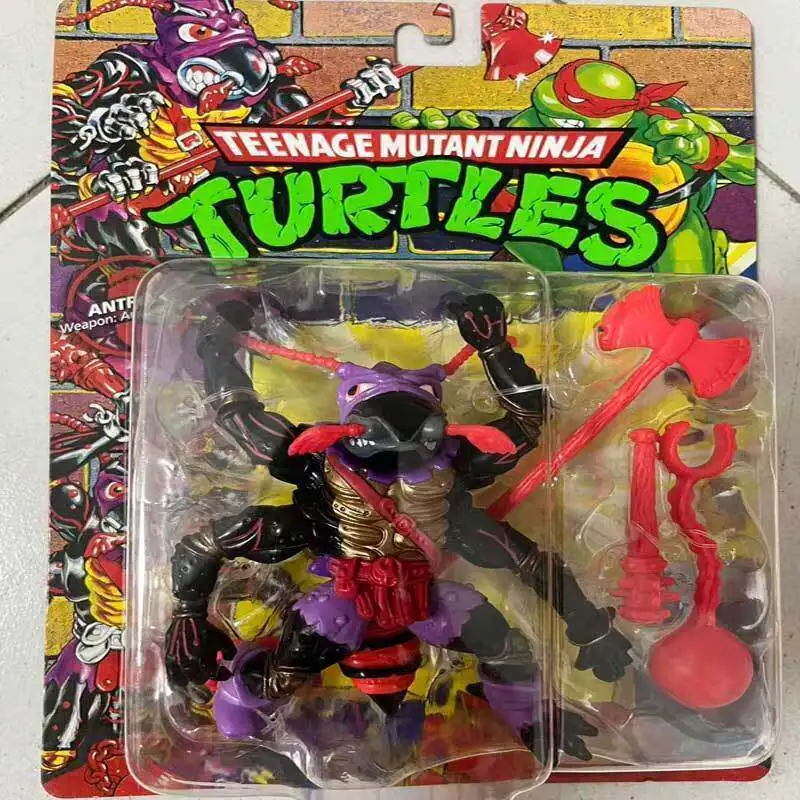 Фото Горячая распродажа: Фигурка-модель Playmates Teenage Mutant Ninja Turtles - Стальной Хвост, Антракс, Хромированный Купол, Подарок №3