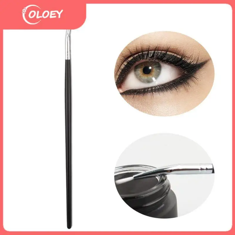 

Professional Oblique Eyeliner Brush Bent Eyeliner Brush Mini Eyeliner Lip Brush Eyeshadow Eye Brow Cosmetic Tool