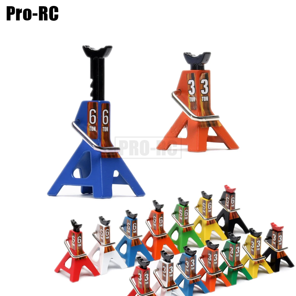 Металлический Домкрат 3 тонны/6 тонны, 2 шт., Ремонтный инструмент для радиоуправляемой модели автомобиля TRX4 Axial SCX10 Tamiya CC01 D90 D110 TF2