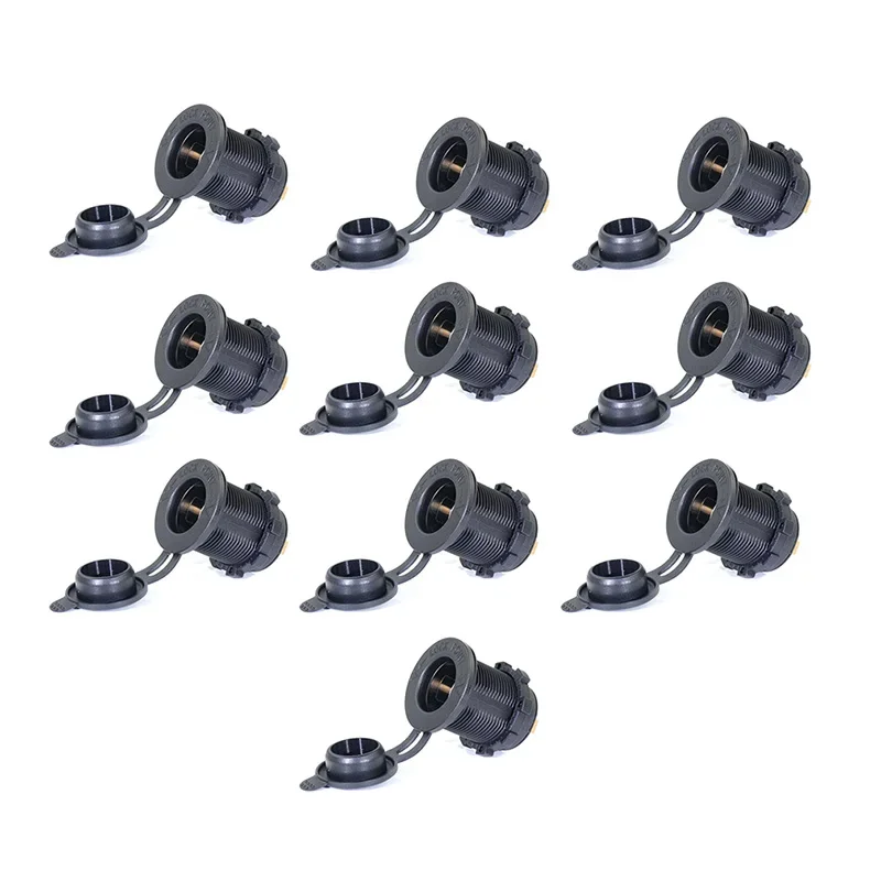 10 шт./лот DIY водонепроницаемый 12 В 24 автомобильный прикуриватель мотоцикл