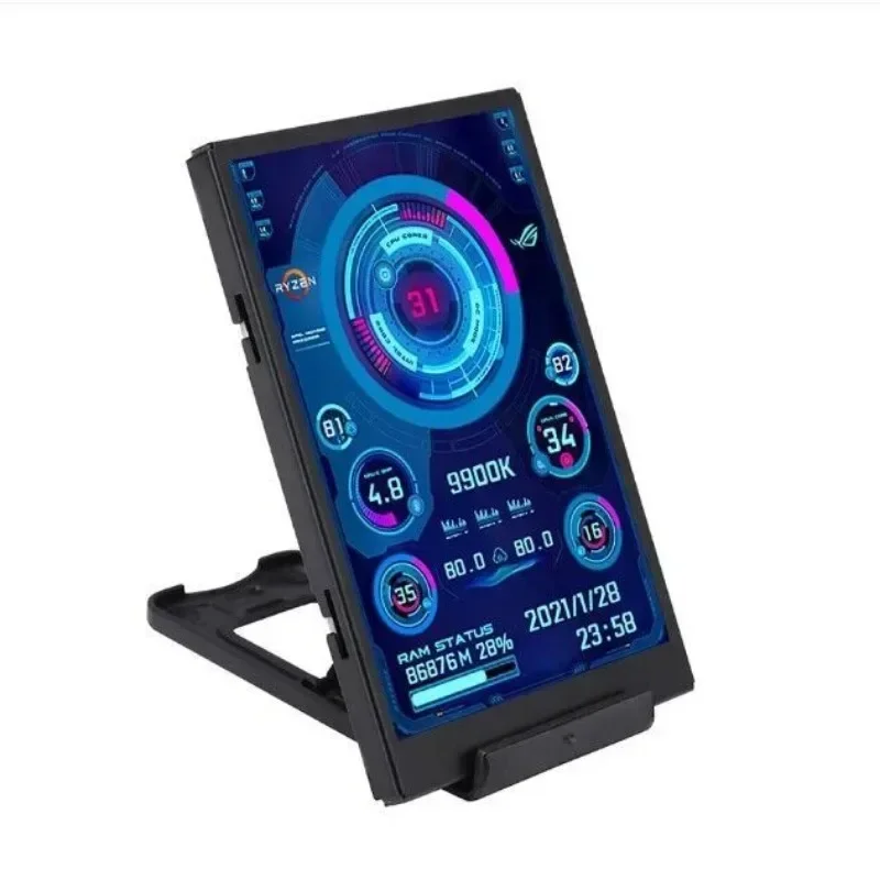 Компьютер с дополнительным экраном для процессора графического монитора