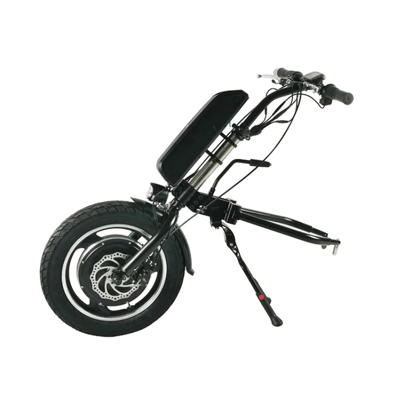 

new product electric patient transfer handcycle chair with wheel for disable elderly moving wheelchair