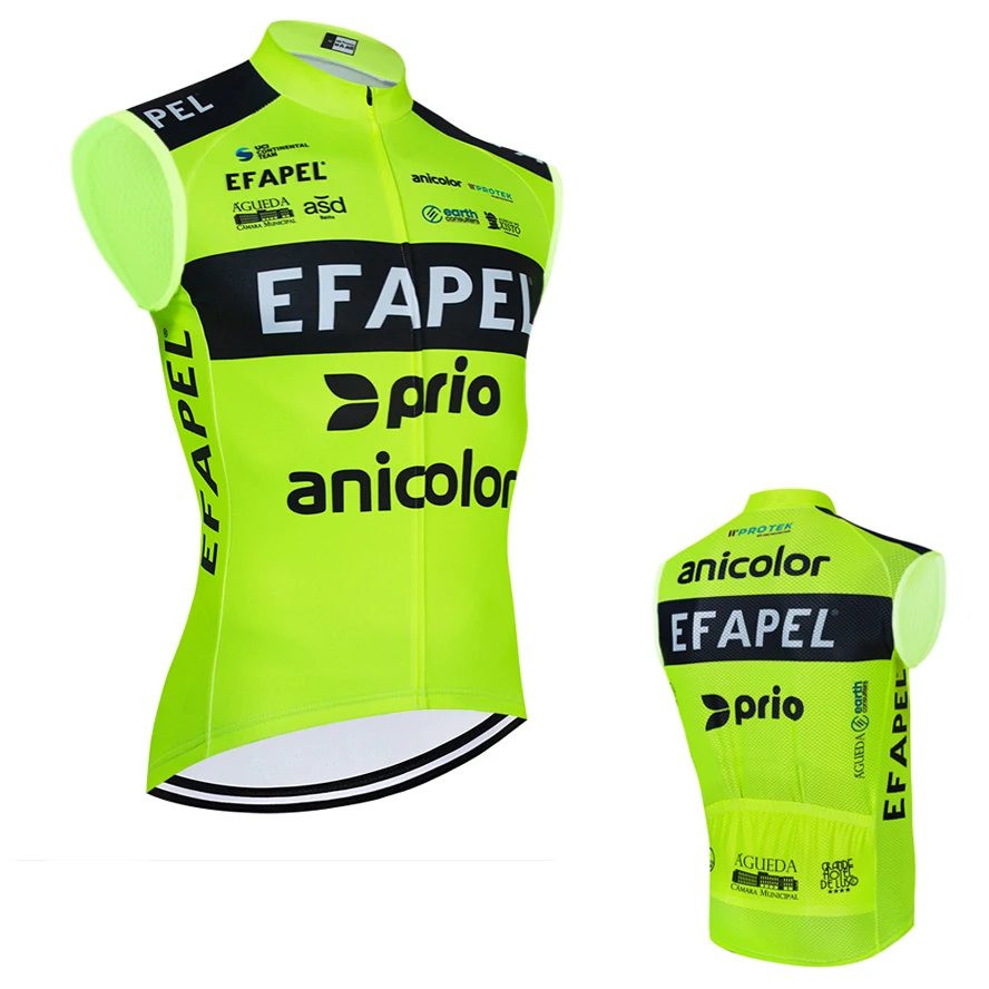 

Коллекция 2022 года, велосипедная команда efpapel Prio, Джерси, ветрозащитный велосипедный жилет, Майо для мужчин и женщин, одежда для велоспорта, в...