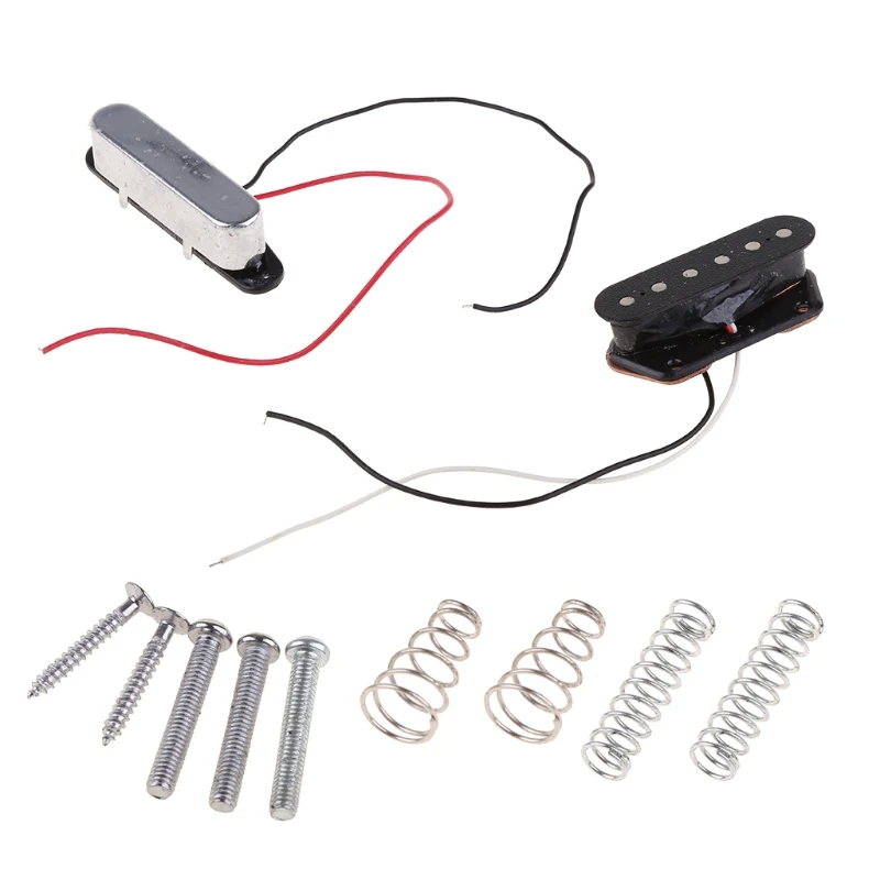 

Guitar Pickup Vintage Neck Bridge For TL 6 String Silver