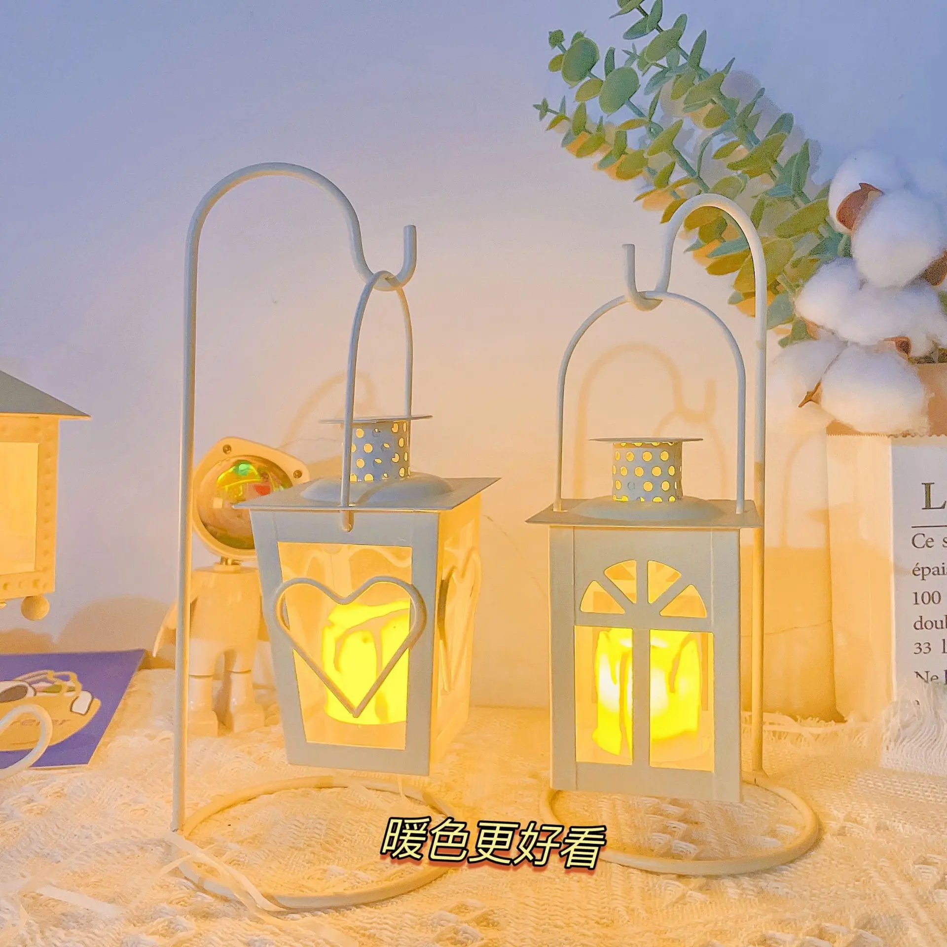 Ins девушка сердце Железный искусство скандинавский подвесной светильник