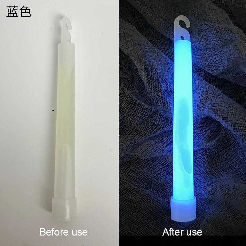 5 шт. 6-дюймовая многоцветная светящаяся палочка, химическая световая палочка для кемпинга, аварийное украшение, вечерние клубы, новые принадлежности, химические флуоресцентные