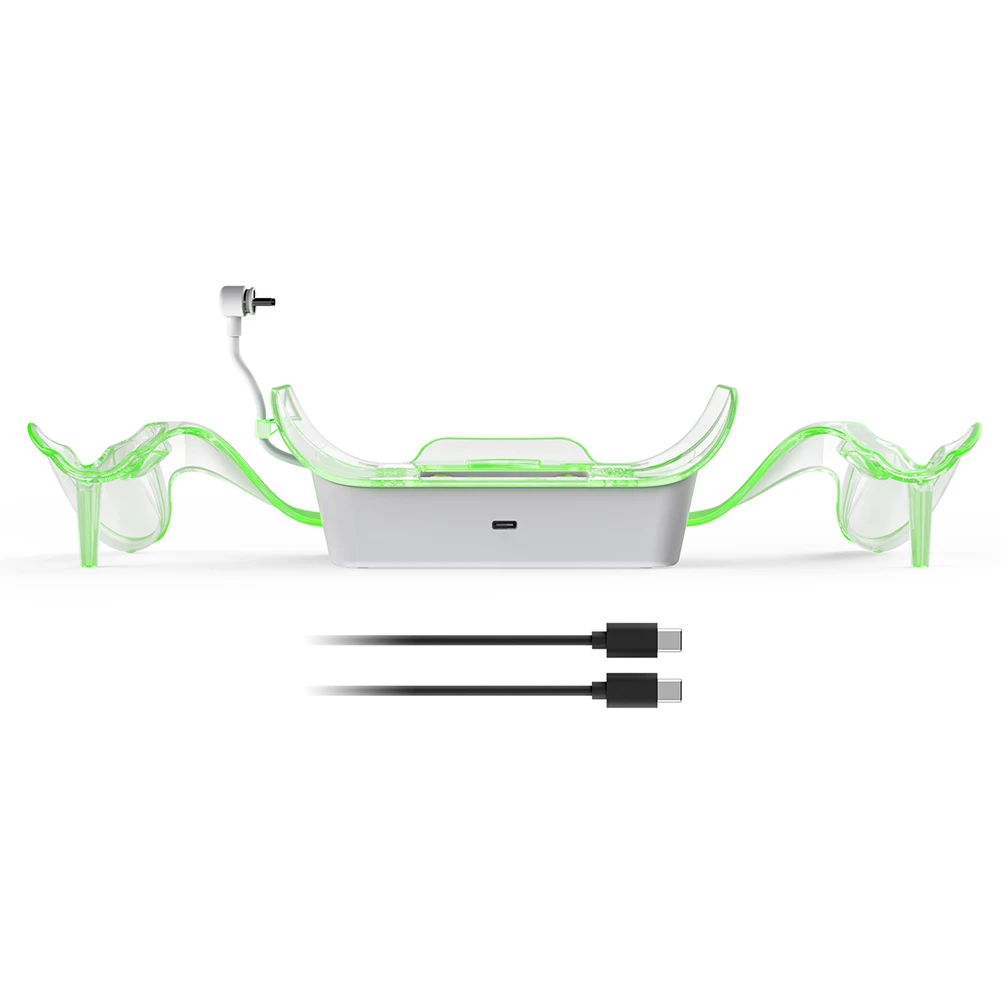 Подставка для зарядки гарнитуры VR держатель контроллера с 2 перезаряжаемыми