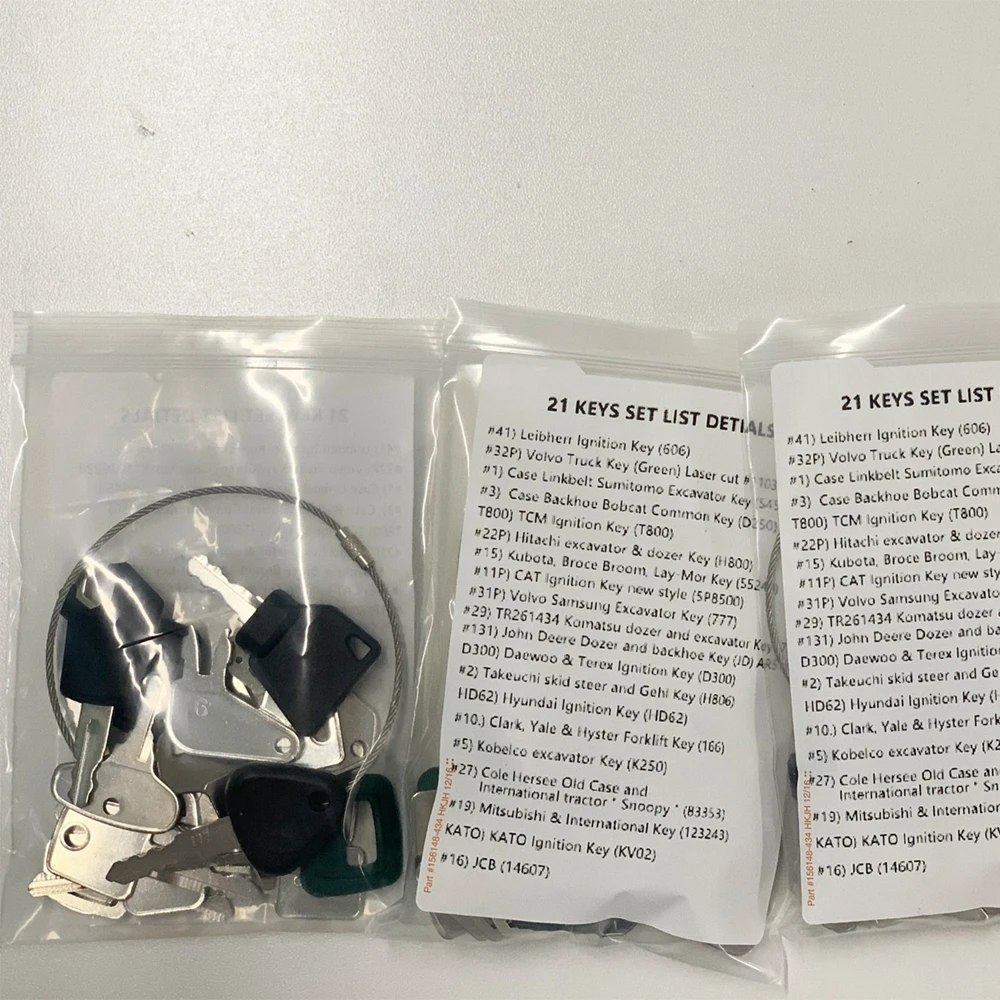 Keyman 21Key набор инженерных ключей для транспортного средства 5P8500 777 H800 787 14607