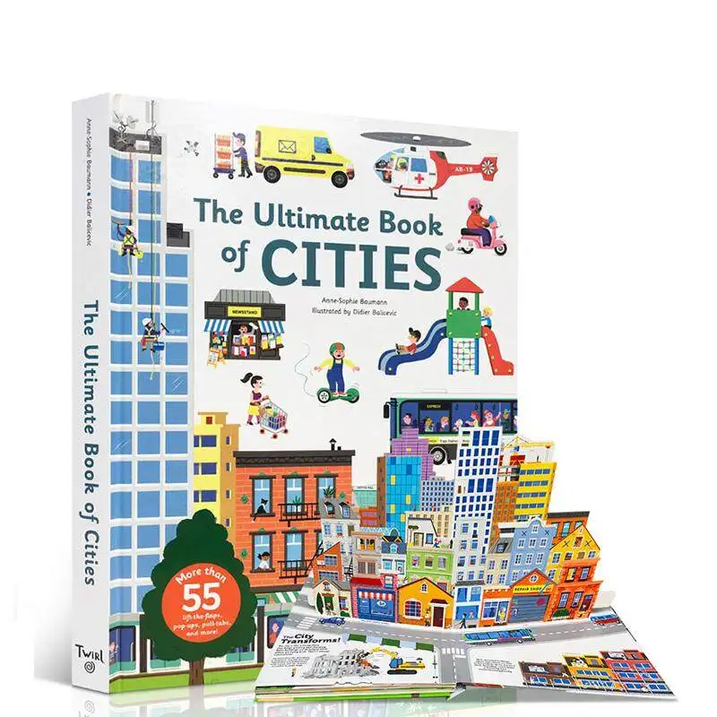 

Оригинальная книга Milu с изображением на английском языке «The Ultimate Of City Anne-Sophie Baumann»