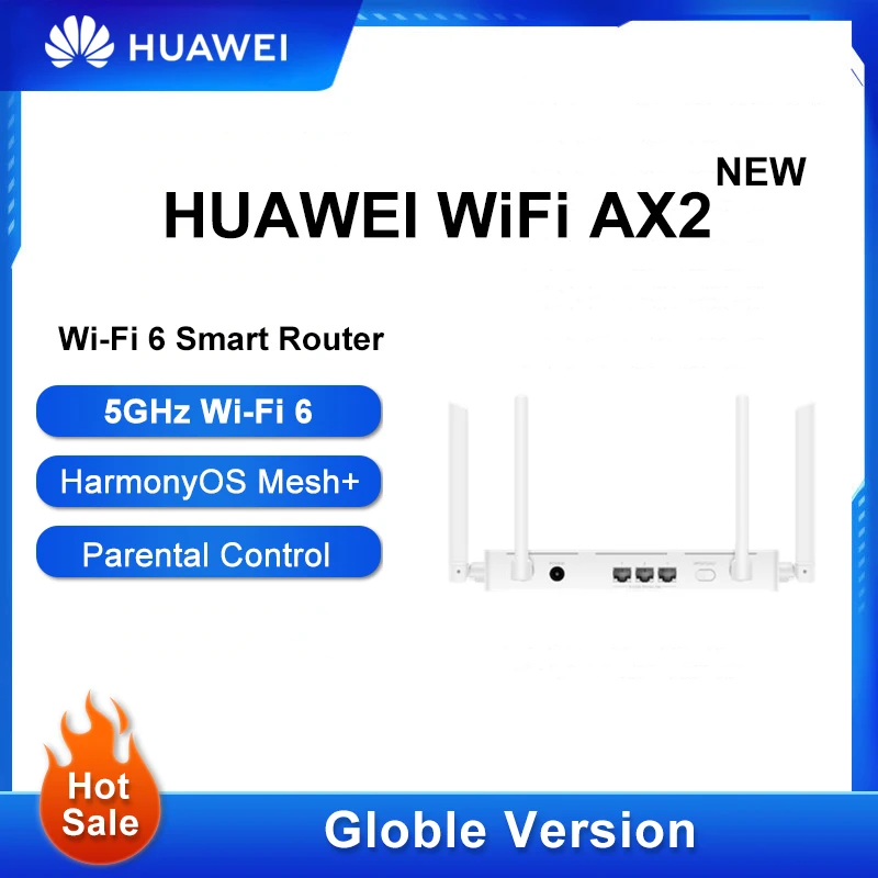 Original Huawei  Product 5G Routers AX2 Pro Dual Frequency WiFi 6 Routerr Gigabit 2.4G 5.0GHz Dual-Band Amplifier  Mesh WiFi