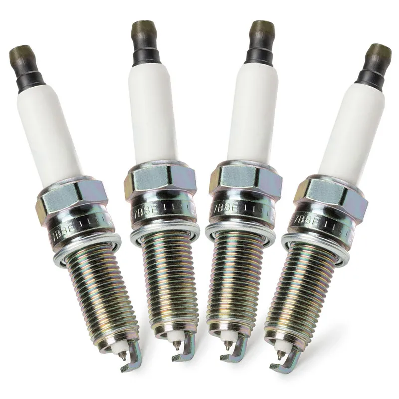 

OEM # A0041595803 A0041594903 94716 PLKR7B8E Ignition Spark Plugs 4PCS For Mercedes-Benz W204 R172 C250 SLK250 M271 Replacement