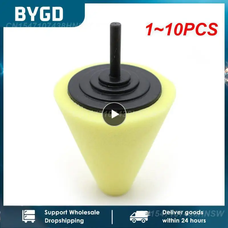 

1-10 шт., губка для полировки автомобильных колес, используемая для электродрели, 3 дюйма/4 дюйма