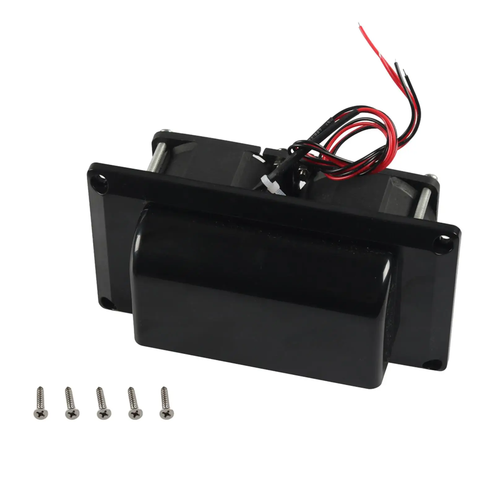 

Вытяжной вентилятор RV 12 В практичная замена 3x6x2,8 дюймов аксессуары низкий уровень шума черный для лодок, кораблей, фургонов, яхт