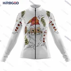 Рекламная Женская веломайка HIRBGOD, Рождественская велосипедная рубашка, Женская велосипедная рубашка, праздничная гоночная Джерси, мотоциклетная майка