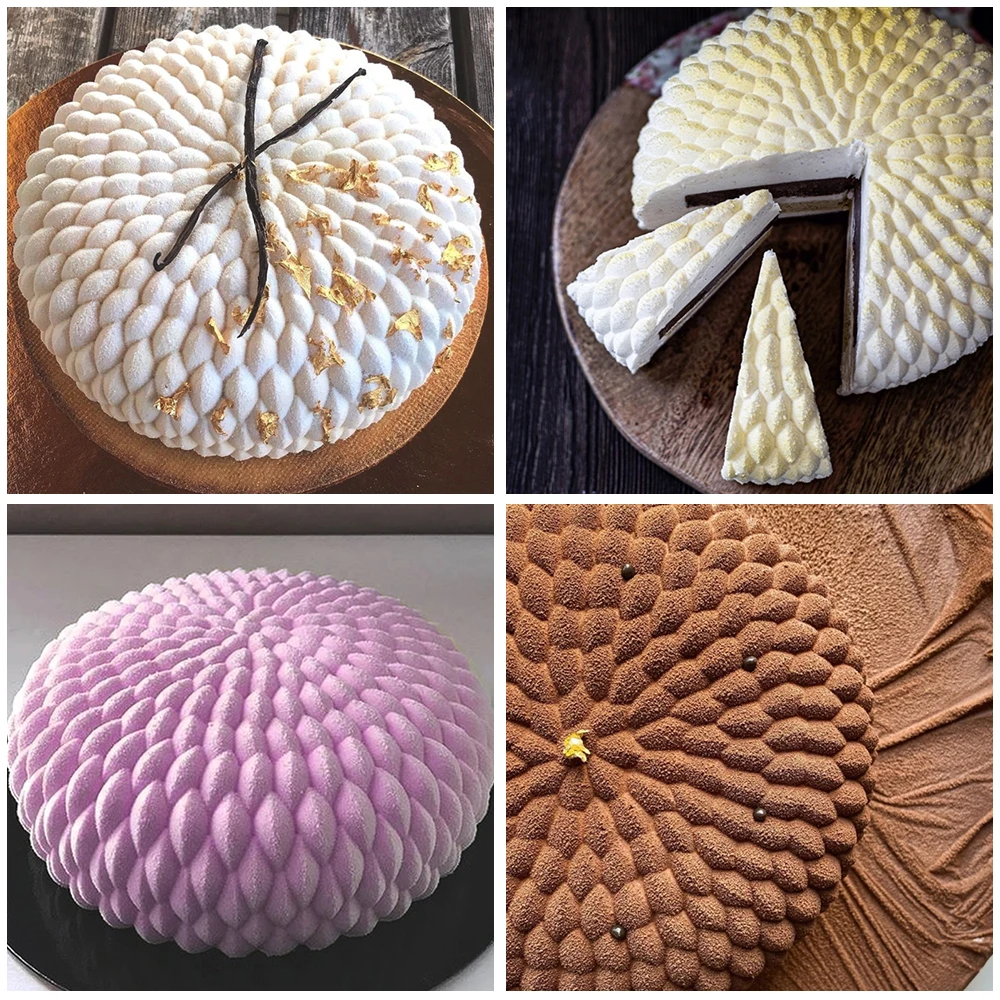 Набор форм для выпечки из силикона 28 стилей, набор для выпечки десертов на вечеринке, декорирования и приготовления муссов.