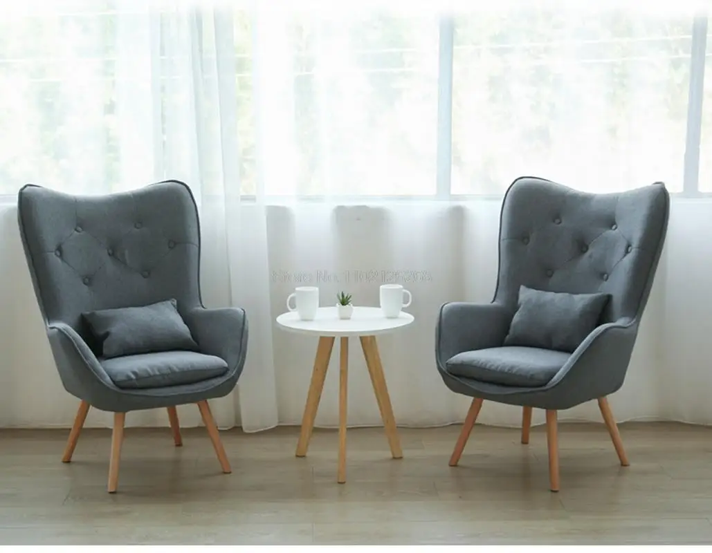 H Скандинавский одноместный диван для гостиной балкон квартира мини-стул