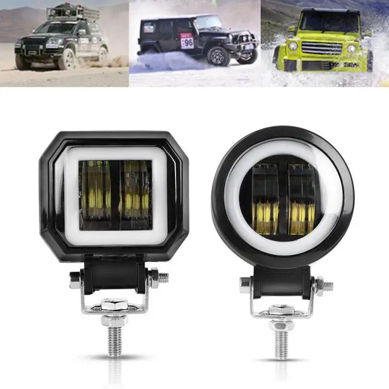 

1PC Driving Fog Offroad LED Work Light 20W Car 4WD LED Beams Work Light Bar Spotlight car accessries