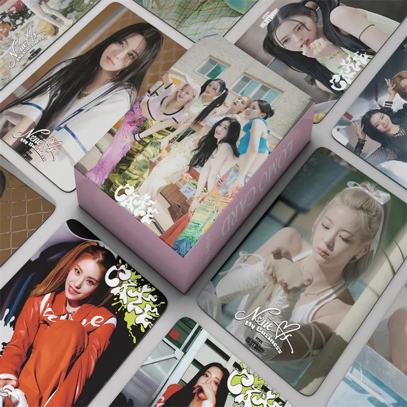 

Kpop 55pcs/set ITZY Small Card Album Cake LOMO Card YEJI Lia Shen Liujin Li Chae Collar Yuna Postcard Print Photo Card Gift