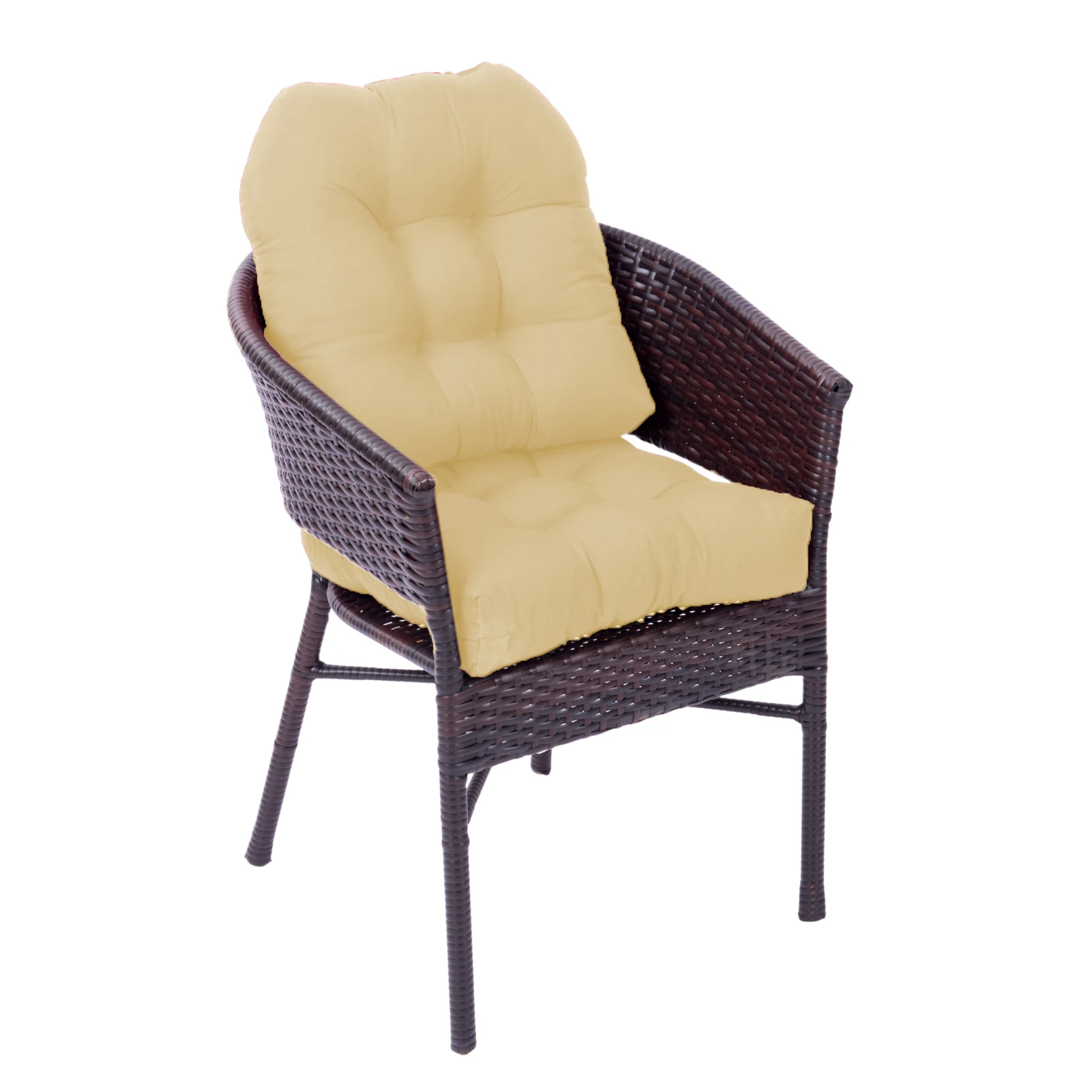 

Нескользящие подушки для обеденного стула, подушка для обеденной кухни с переработанным полиэфиром, 2 шт., универсальное нескользящее удобн...