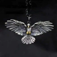 2021 fashion new falcon mens necklace eagle wings pendant simple small and exquisite men and women pendant necklace gift