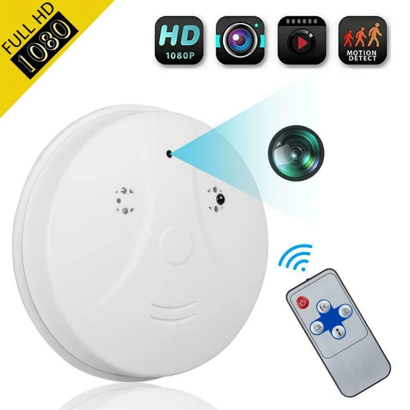 

HD 4K WiFi Camera Night Vision Remote Motion Detect Micro Cam Home Security Smoke Detect Camcorder Ip Cam Suport Hidden Tf Card