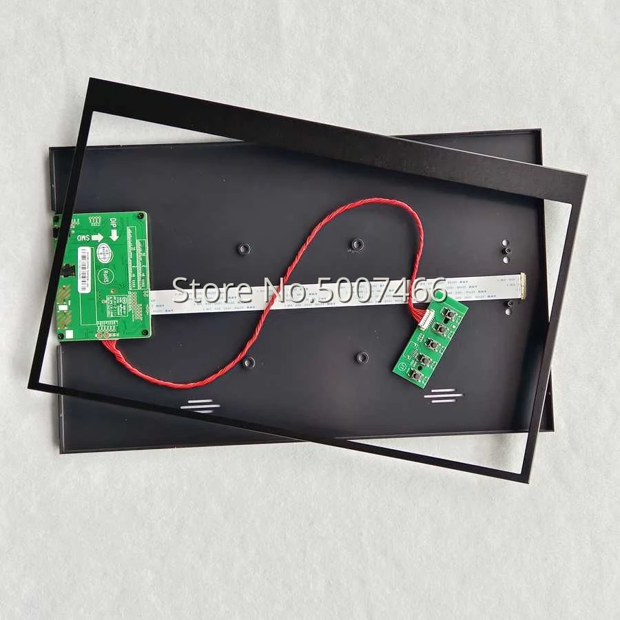 

Fit LM156LFCL01/03/04/05/07 Micro USB 5V Monitor 15.6" Alloy Case HDMI-Compatible 2 Mini Driver Board LCD EDP 1920*1080 KIT DIY