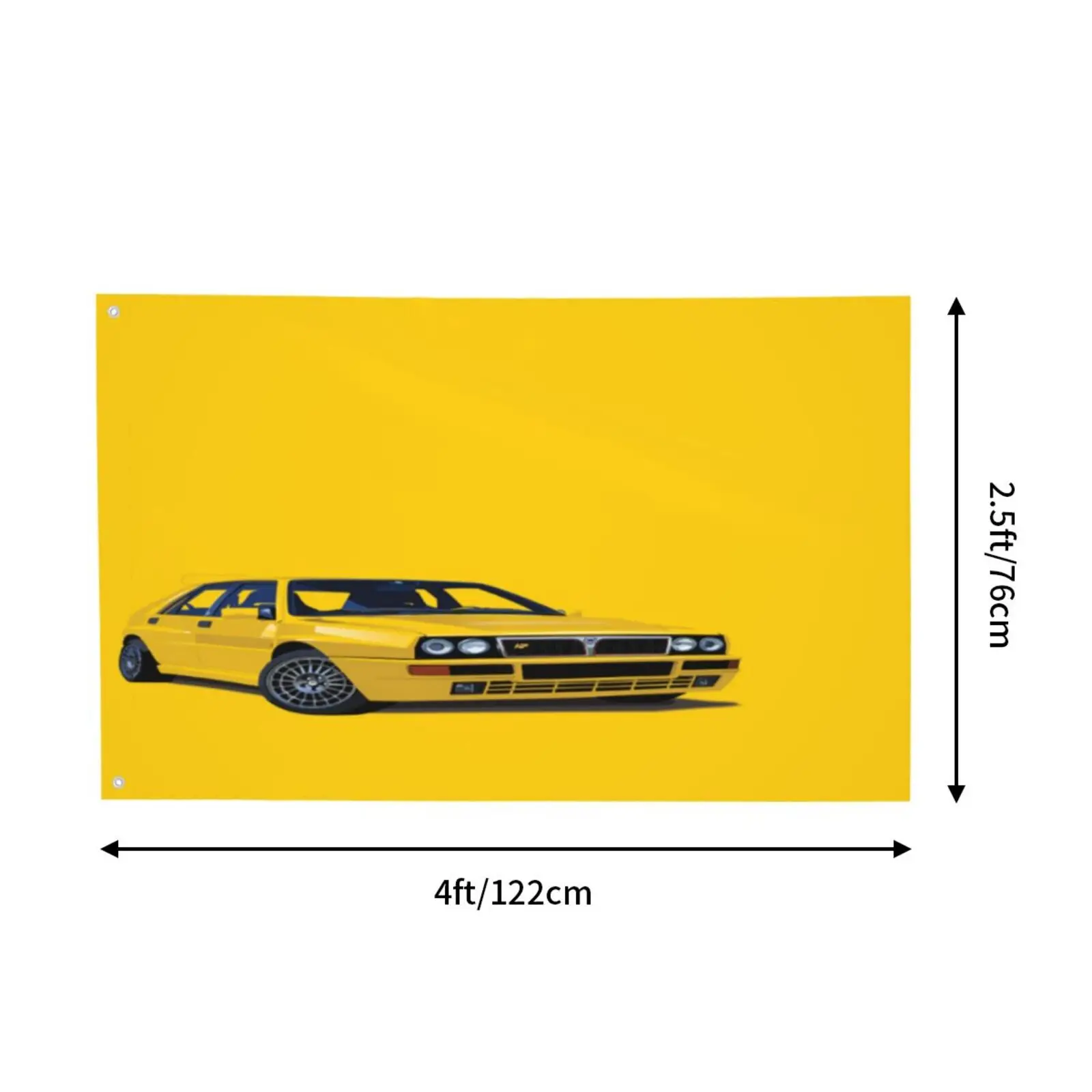 Lancia Delta Hf 2079 флаг на стену Хэллоуин Гордость США Южная Корея бисексуальное