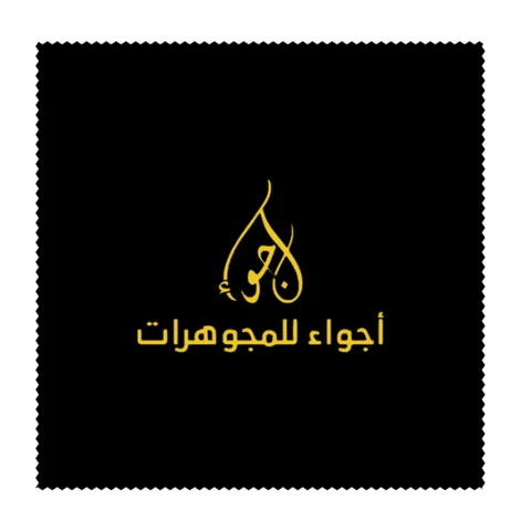 200 шт. индивидуальный логотип 10x10 см, черная ткань для очков, салфетки для чистки ювелирных изделий с золотым логотипом