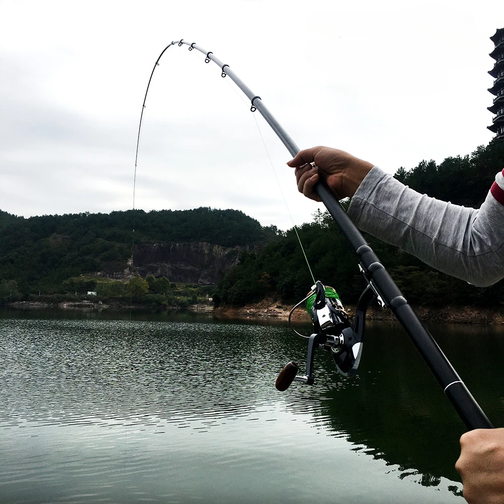 Ghotda Carbon Телескопическая удочка для скальной удочки Ультра легкая 2 7 м 3 6 4 5